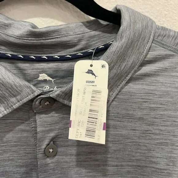 Tommy Bahama Palm Coast Pro IslandZone® Polo Turbulence XXL Golf Preppy Work - Picture 3 of 8